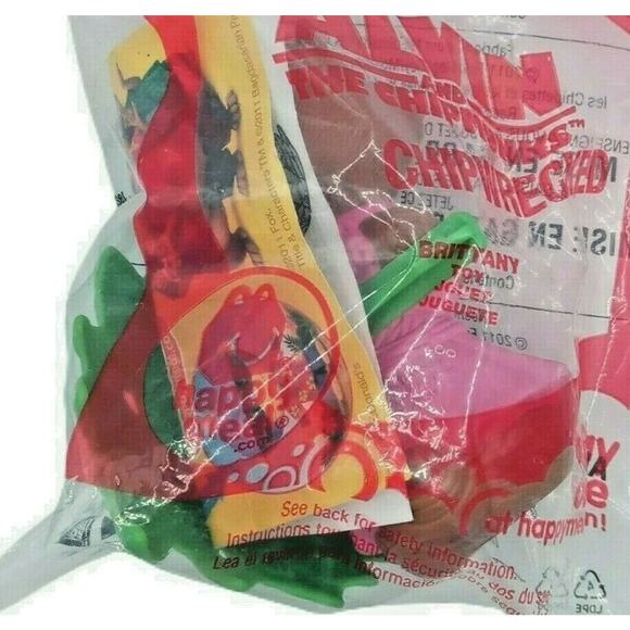 McDonalds Alvin Chipmunks 2011 Brittany Chipwrecked Toy Happy Meal Collectible - Picture 10 of 10